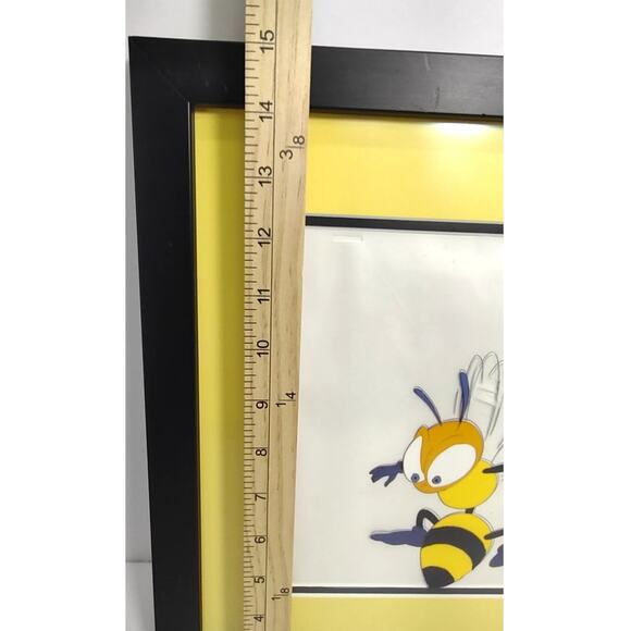 Angy Hornet Bee Serigraph Hand Painted Framed And Matted Signature Artwork - Picture 6 of 9